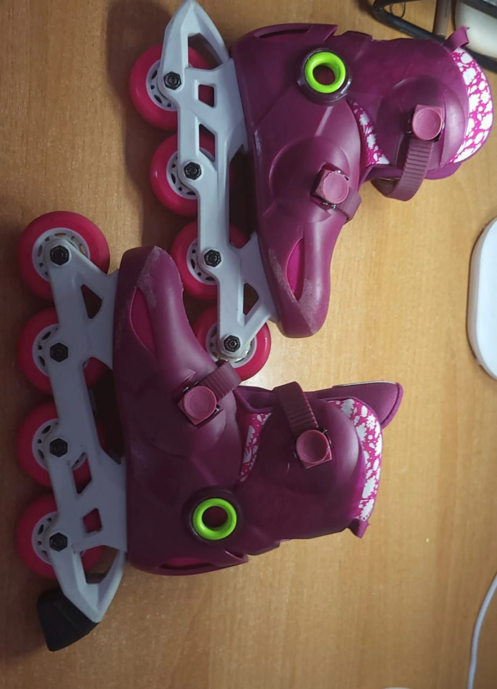 ⛸️ Patins em linha Oxelo + capacete e proteções – tamanho ajustável 29–32 – photo 3